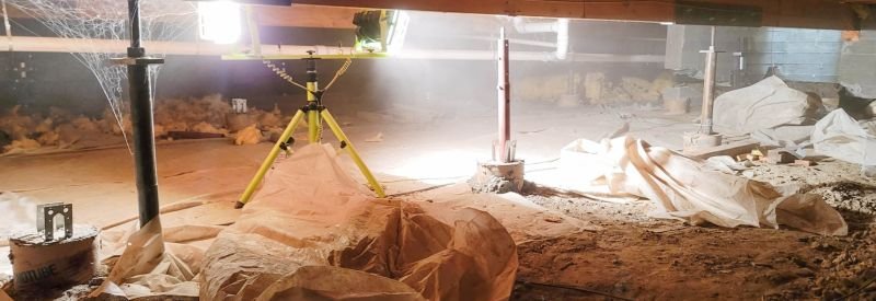 Crawlspace encapsulation
