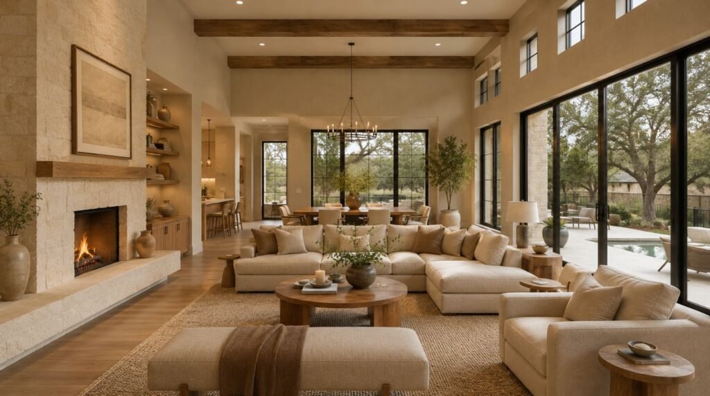Warm Minimalism home design